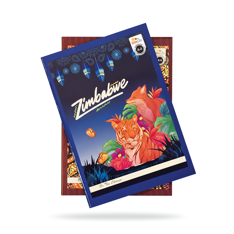 A4 Notebook 304 pages, bundle of 5 notebooks