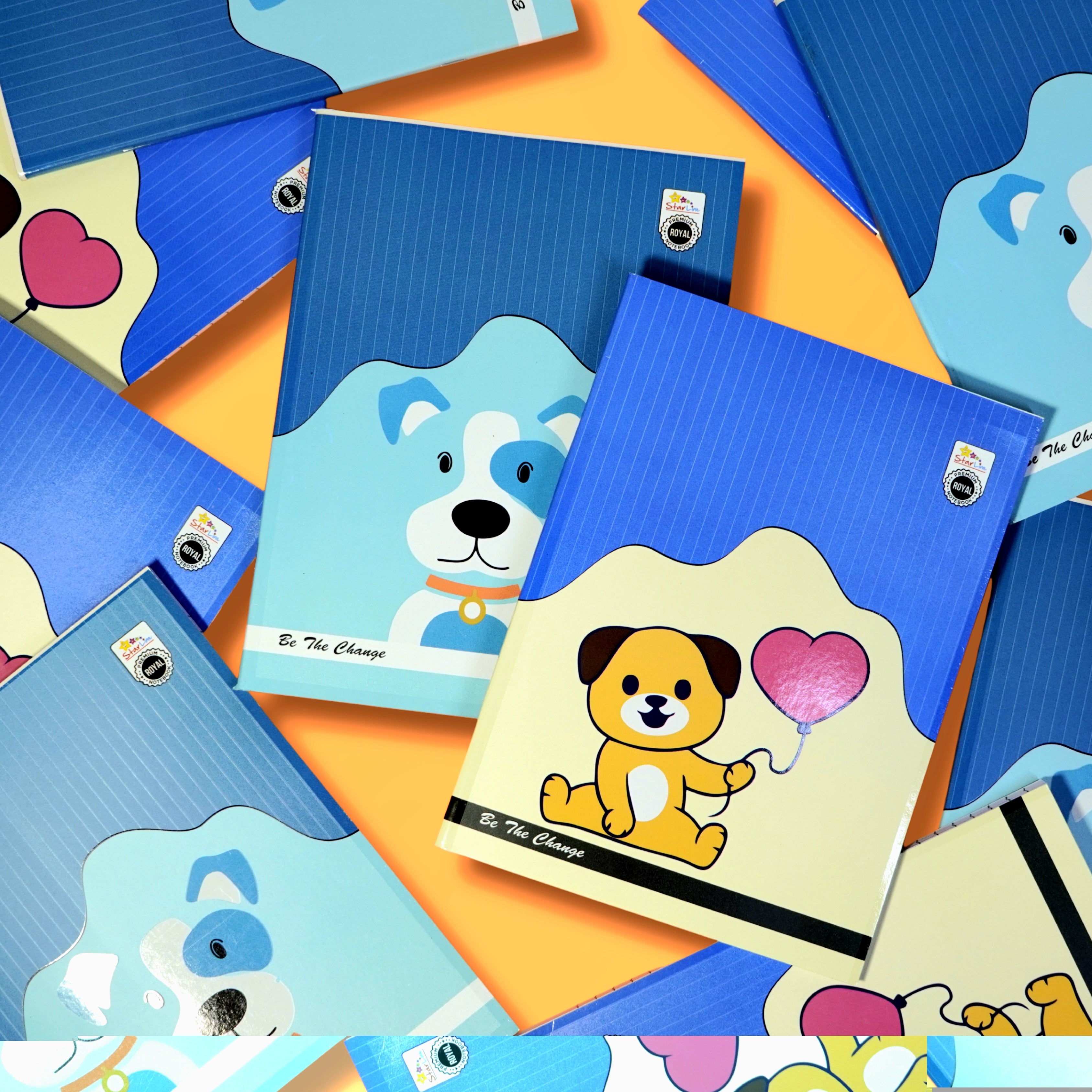 A4 Notebook 168 pages, bundle of 10 notebooks