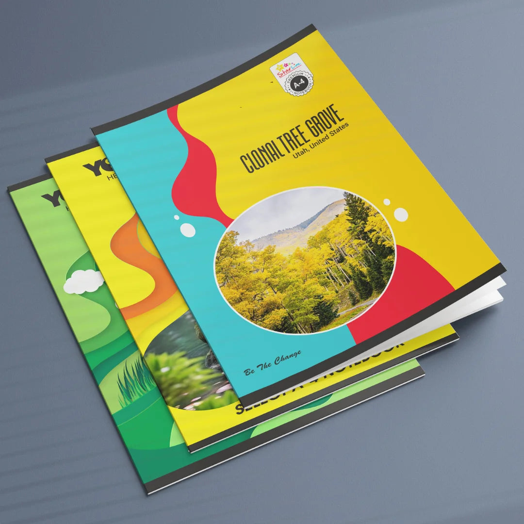 A4 Notebook 168 pages, bundle of 10 notebooks